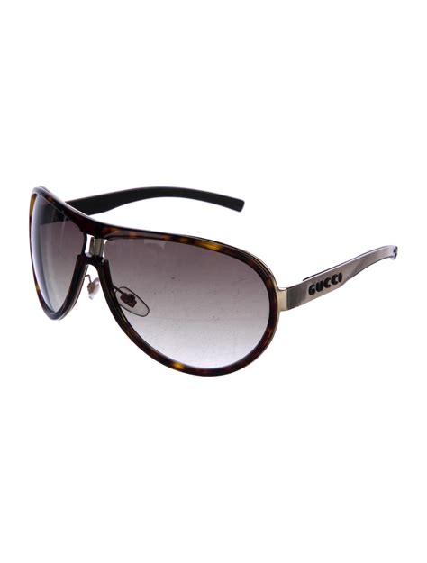 gucci gradient pilot sunglasses